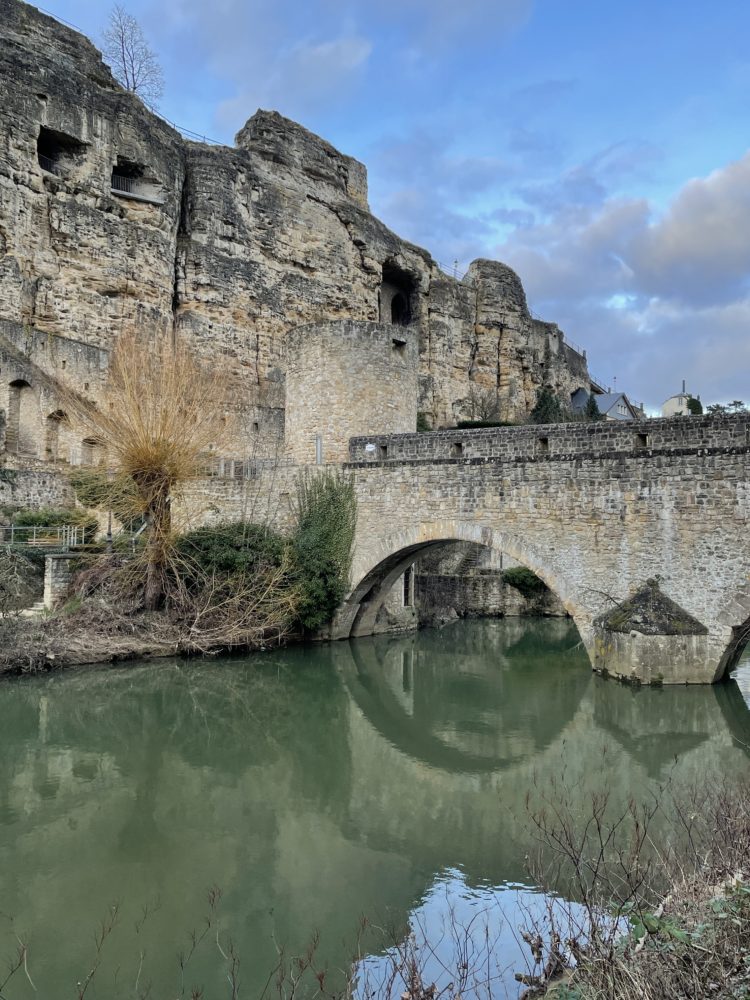 The Big Rock of Luxembourg City