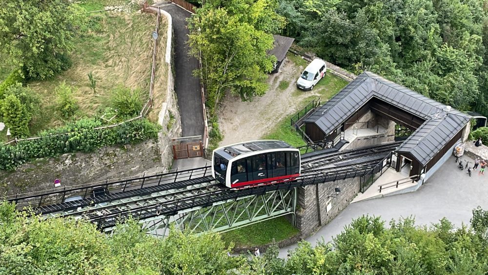 An Impressive Ride to the Salzburg Castle