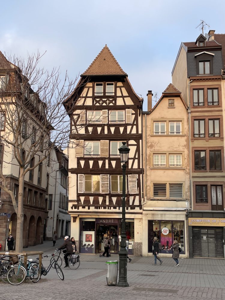 Half-timbered buildings