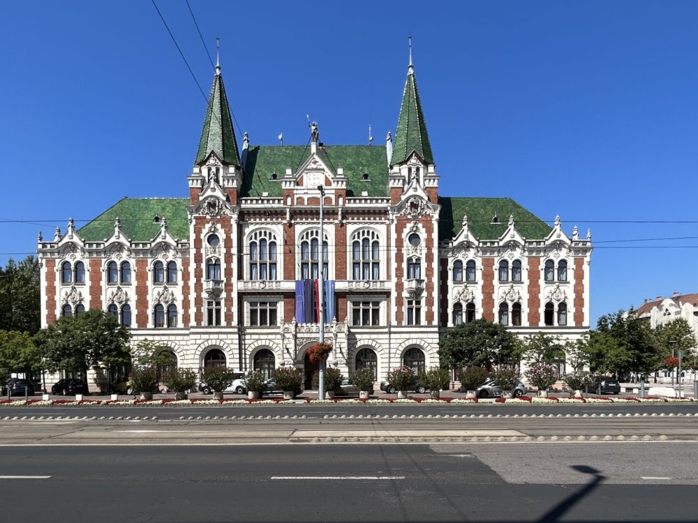 A Beautiful Townhall in Budapest