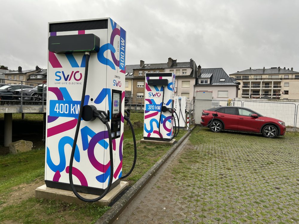 The Fastest Charging Station in Luxembourg is in Walferdange