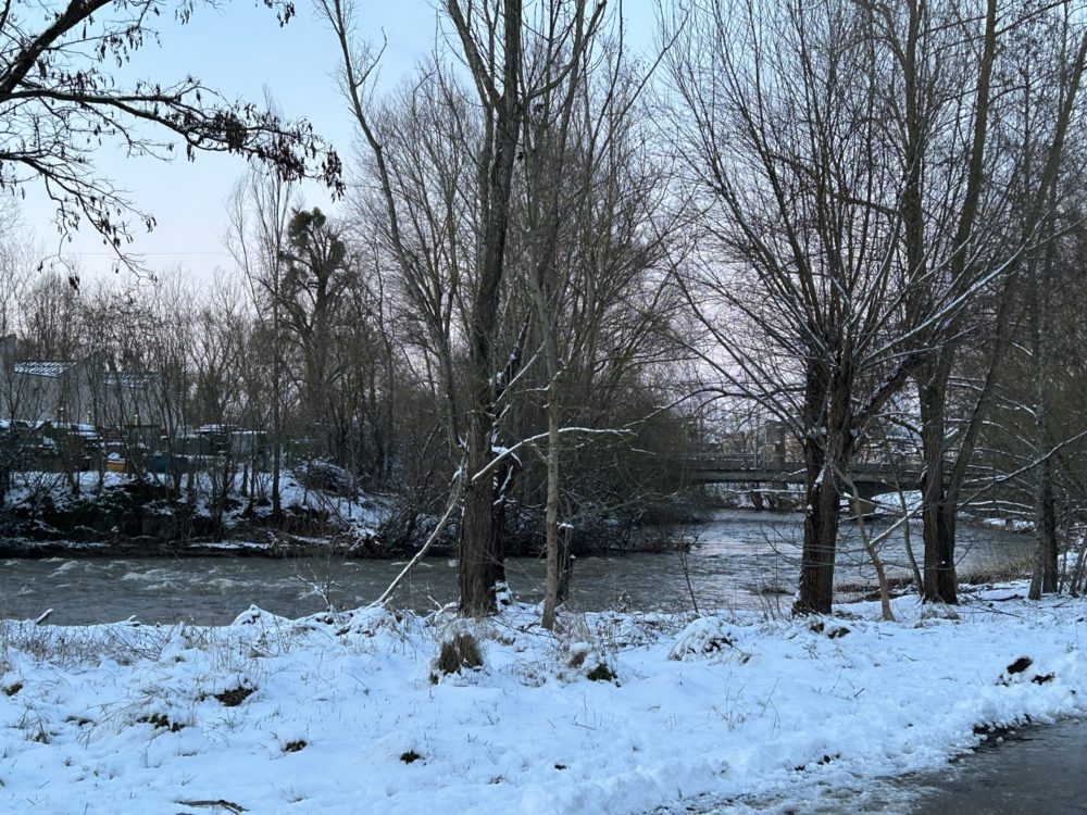 Winter Wonderland in Luxembourg: The Alzette River in Walferdange