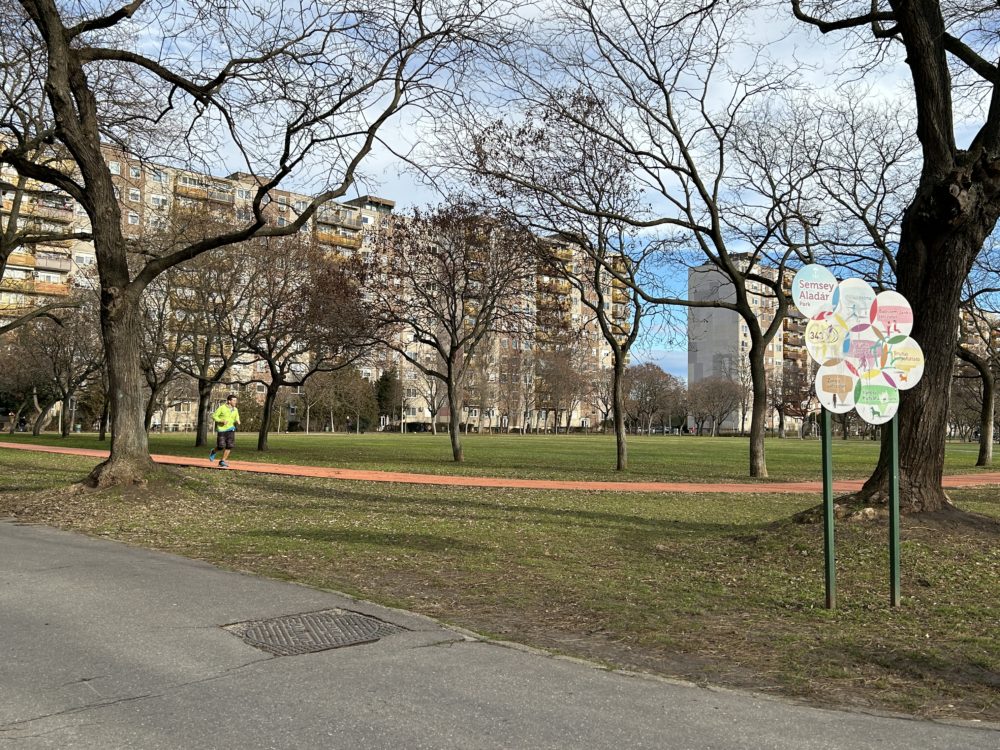 Jogging in The Heart of the City