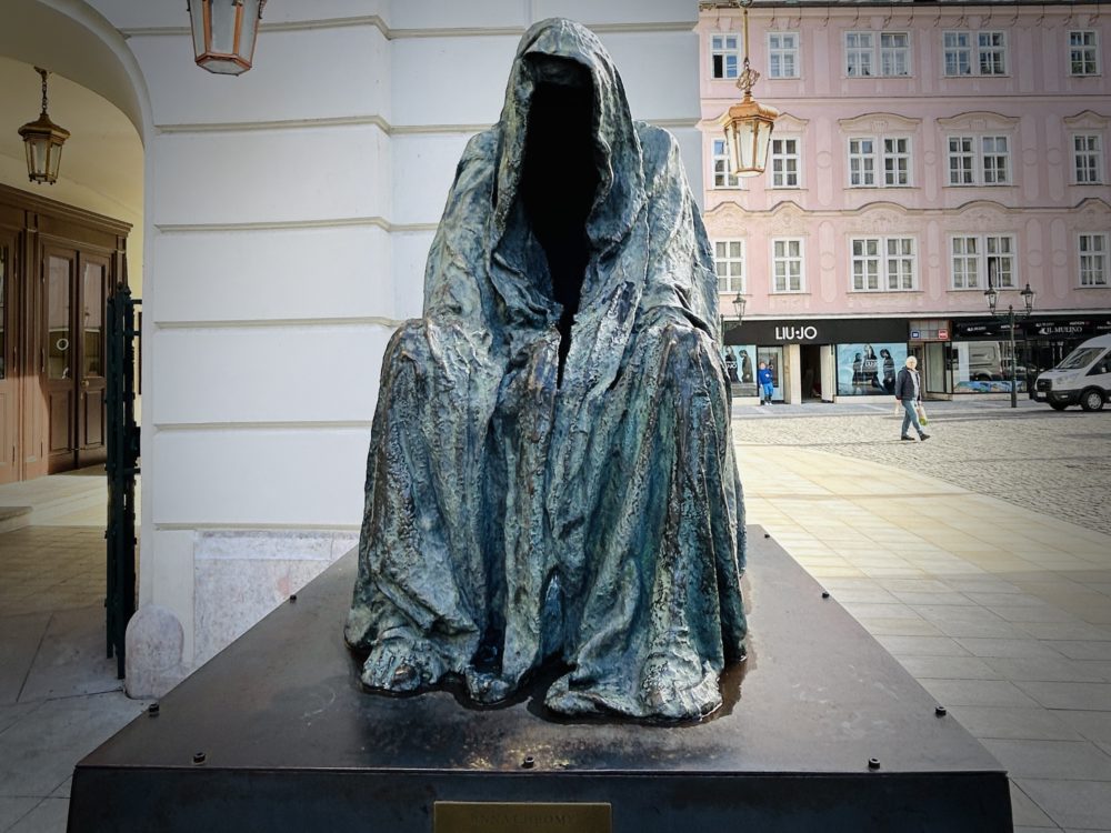 The Mystery of the Empty Statue in Prague