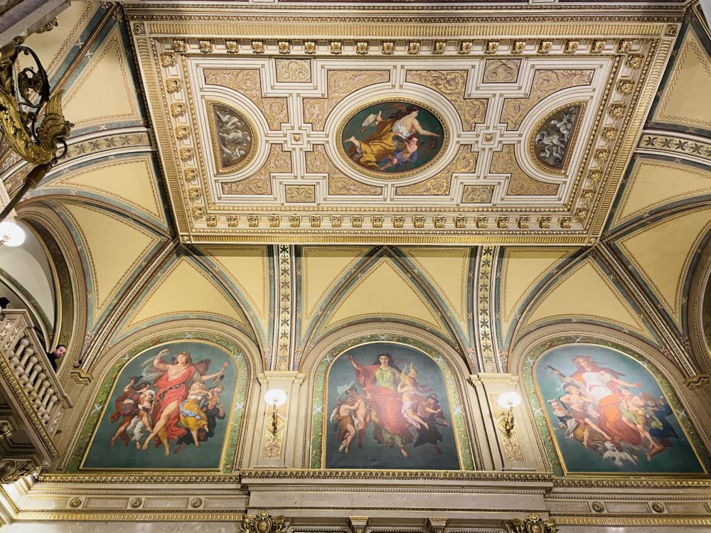 The Vienna Staatsoper’s Staircase Ceiling: A Masterpiece Above