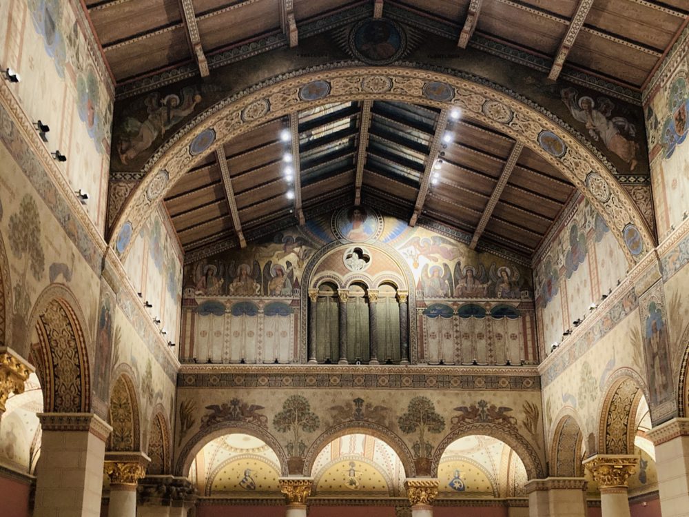 The Romanesque Hall of the Museum of Fine Arts in Budapest: A Masterpiece of 19th-Century Architecture and Painting