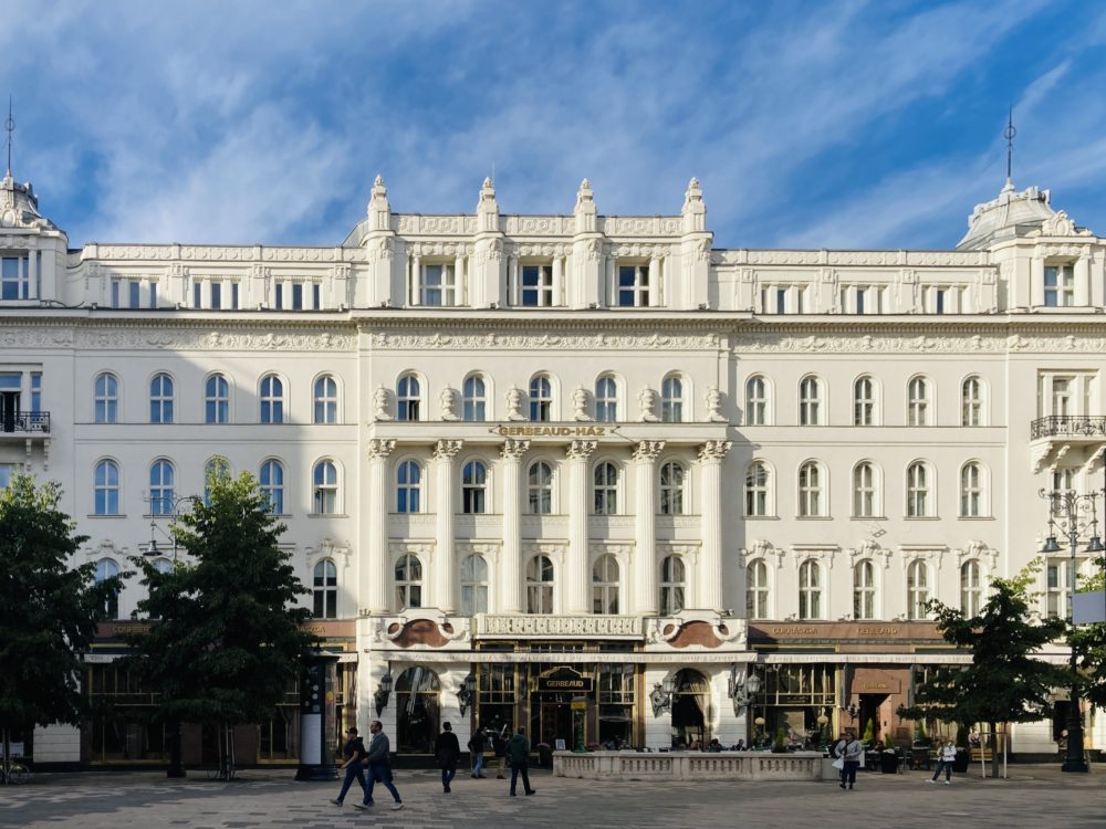 Architectural Marvel: The Home of Gerbeaud Café in Budapest