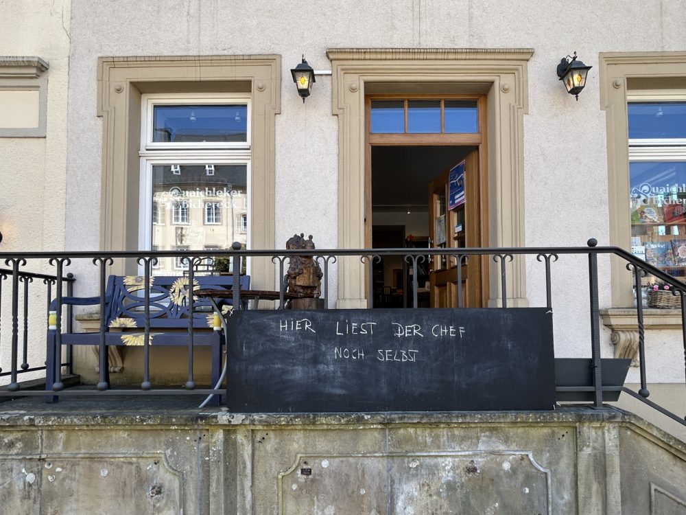 The Bookshop in Echternach Where the Boss Still Reads