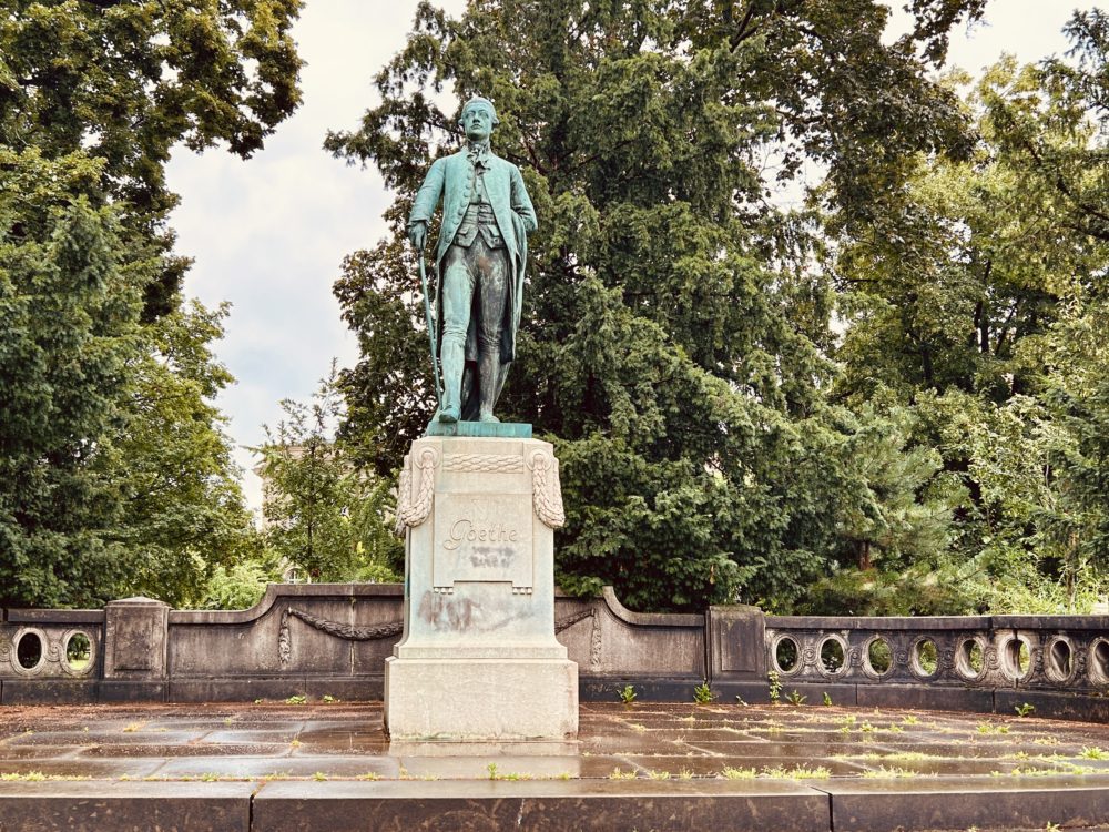 Bridging Cultures: The Goethe Statue in Strasbourg