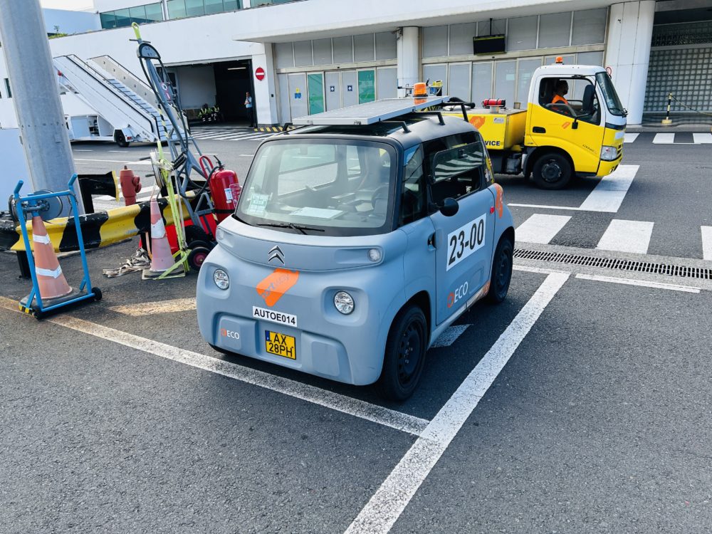 Solar-Powered Citroën Ami: A Green Revolution at Madeira Airport