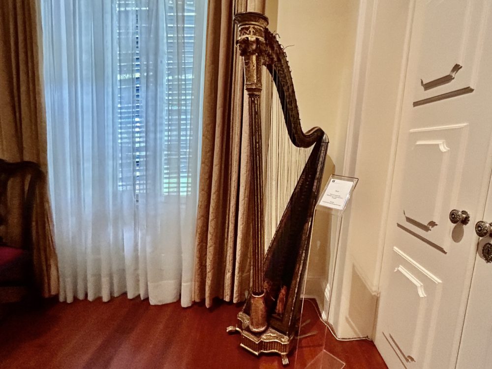 Johann Andreas Stumpff’s Harp at Quinta das Cruzes in Madeira