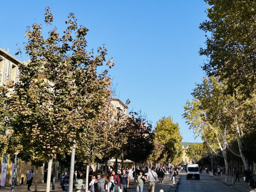 The Timeless Elegance of Cours Mirabeau, Aix-en-Provence