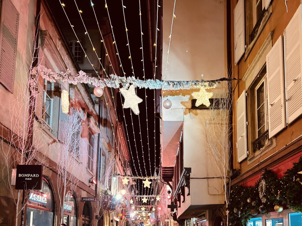 Christmas Magic on Rue des Orfèvres: Strasbourg’s Historic Street