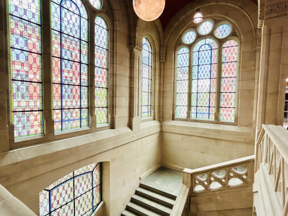 The Beautiful Interior of Lycée des Garçons, Luxembourg