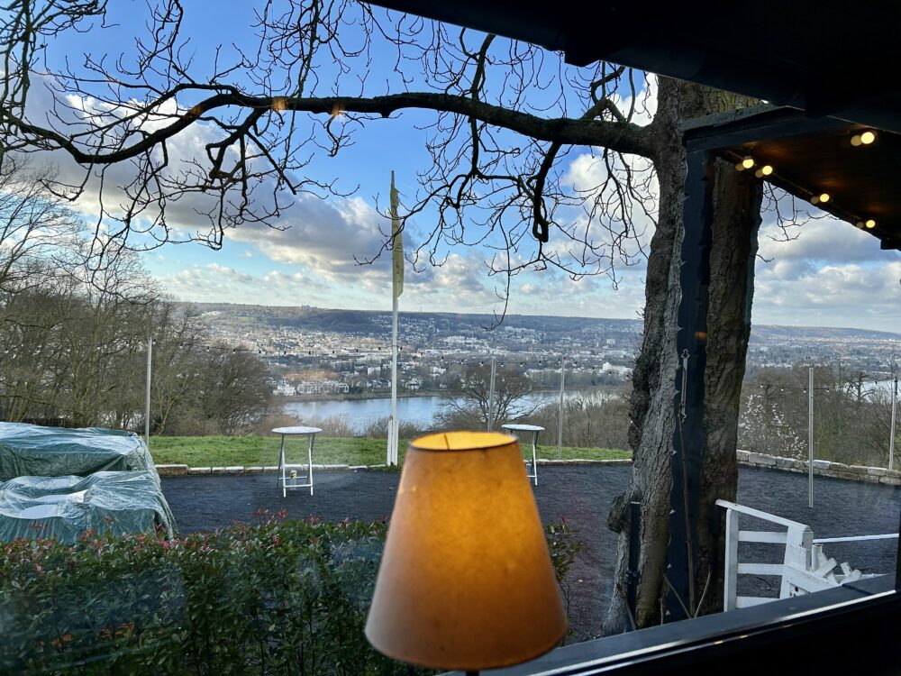 Scenic Delight: The Stunning View from Winterhäuschen Restaurant