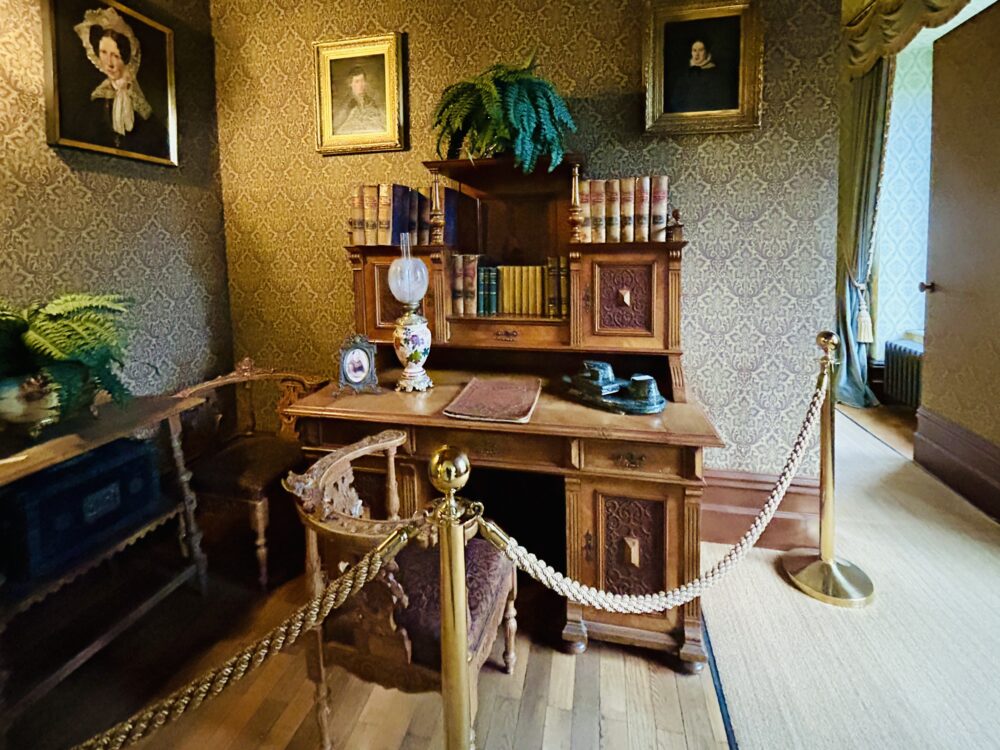 The Office and Writing Desk of Drachenburg Castle: A Glimpse into History