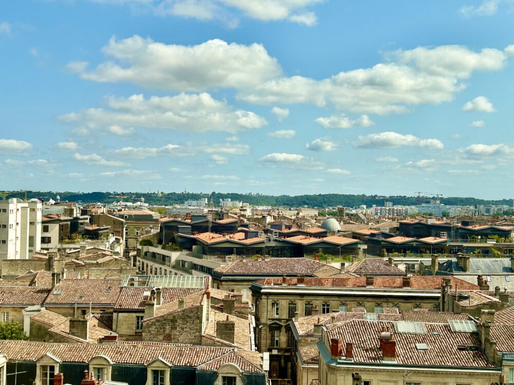 The Varied Roof Landscape of Bordeaux