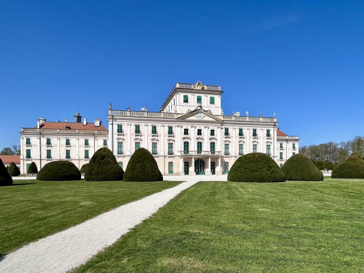 The Grand Park of Esterházy Palace in Hungary