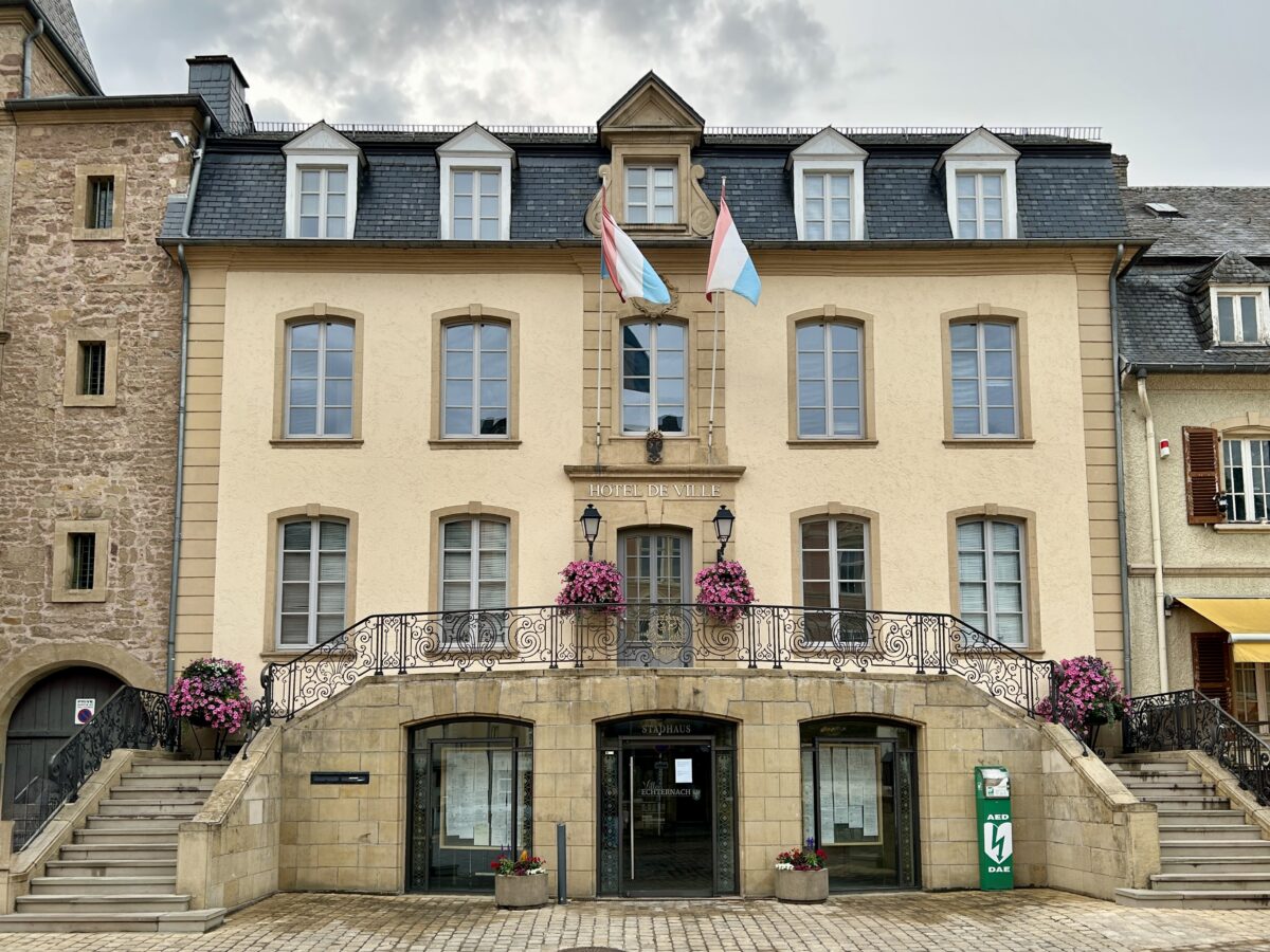Echternach’s Town Hall – A Piece of History in Luxembourg’s Oldest City