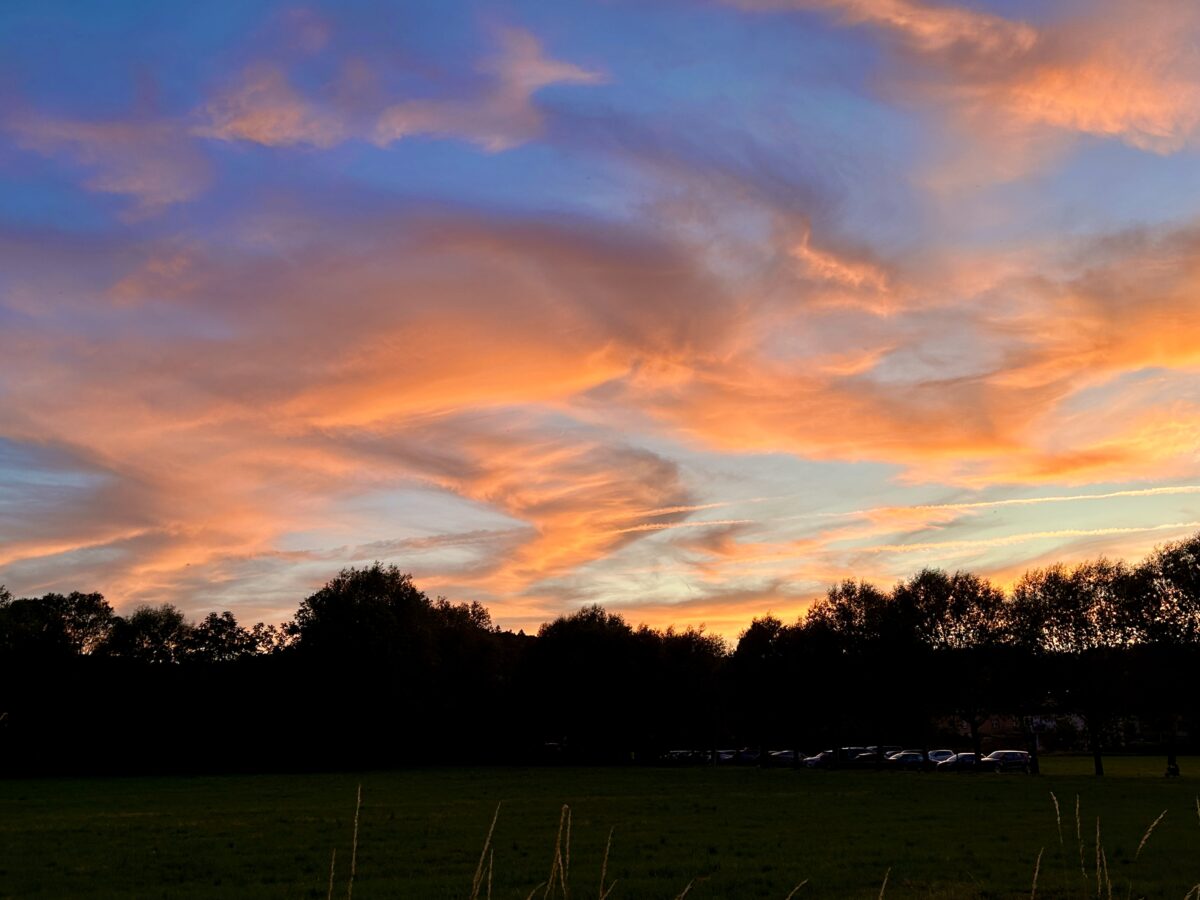 Sky on Fire: When Summer Evenings Go Full Drama