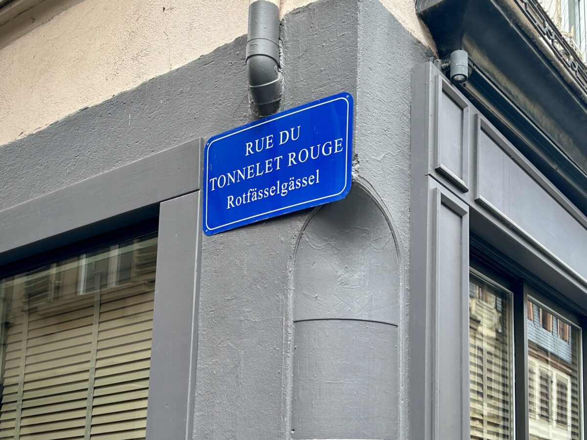 The Little Red Barrel Lane That’s Got Strasbourg Talking