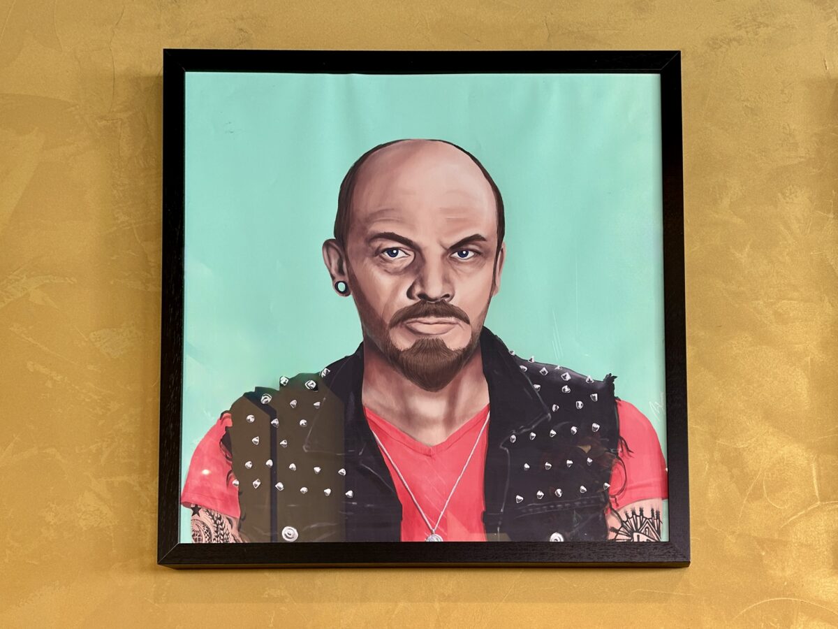 Lenin as a rocker in Trier