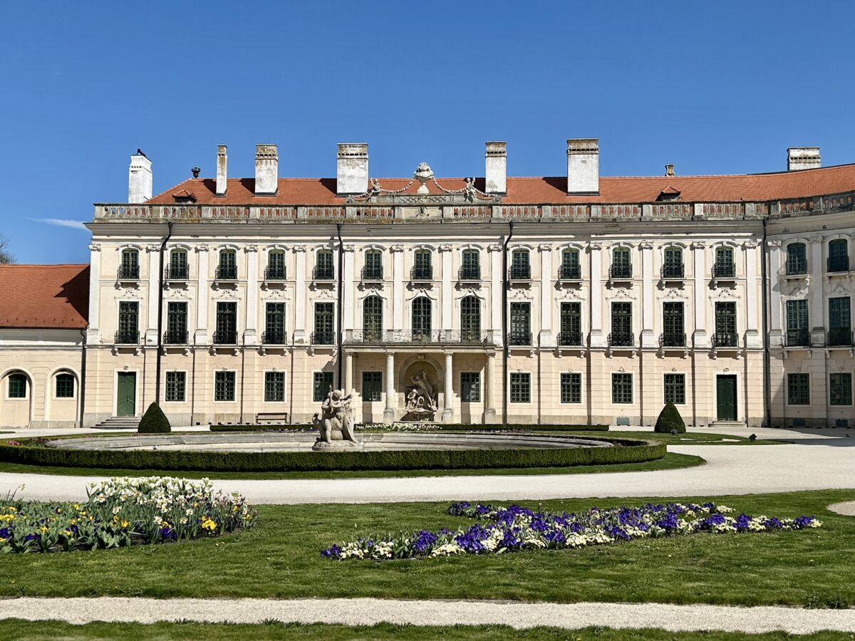 In The Secret Corridors of the Esterházy Castle in Fertőd