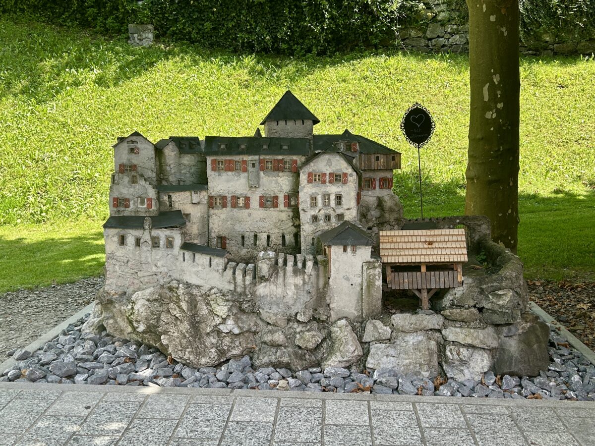 The Castle of Liechtenstein: The Model of a Castle Where a Real Prince Is Living