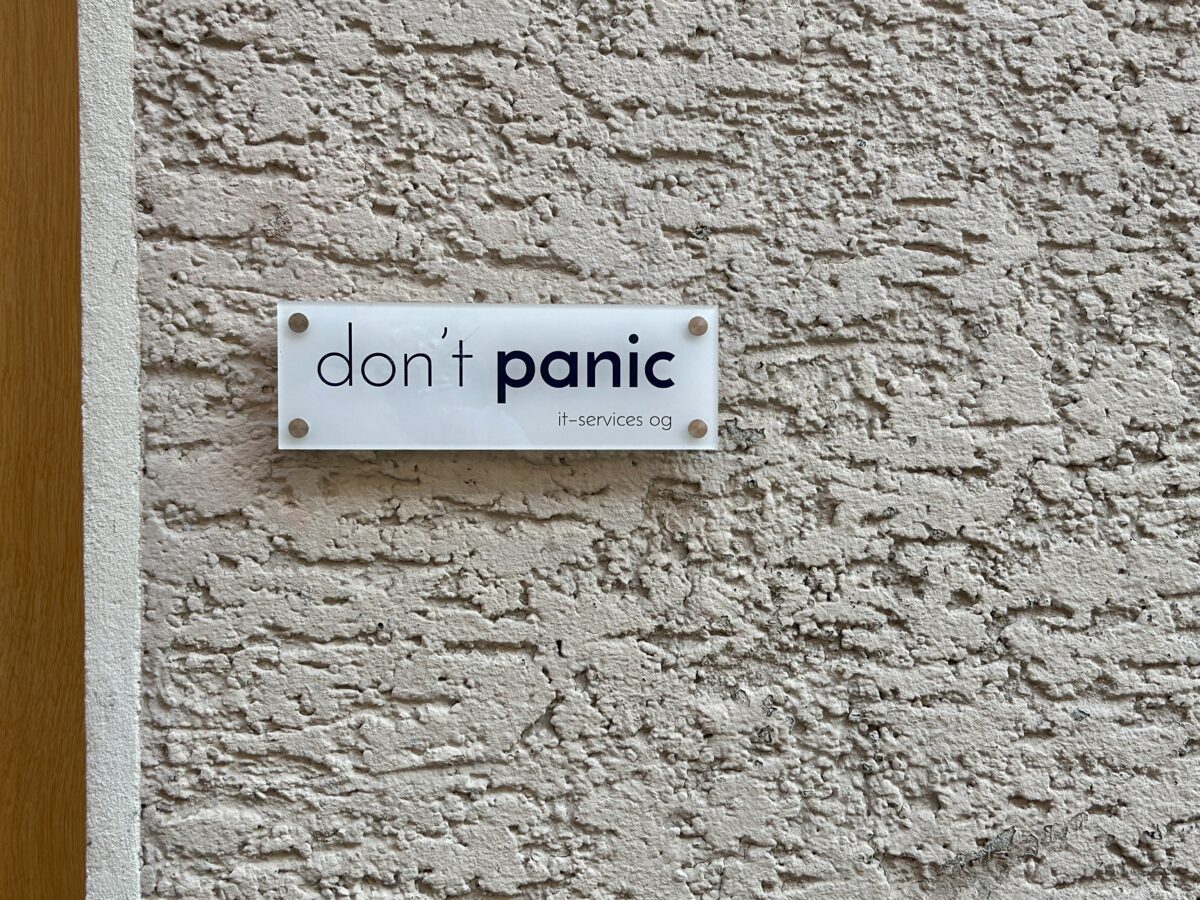 Don’t Panic, It’s Just Your Server Exploding