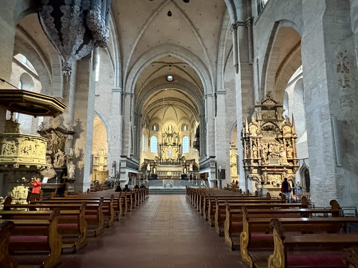The oldest cathedral in Germany with a very mixed interior