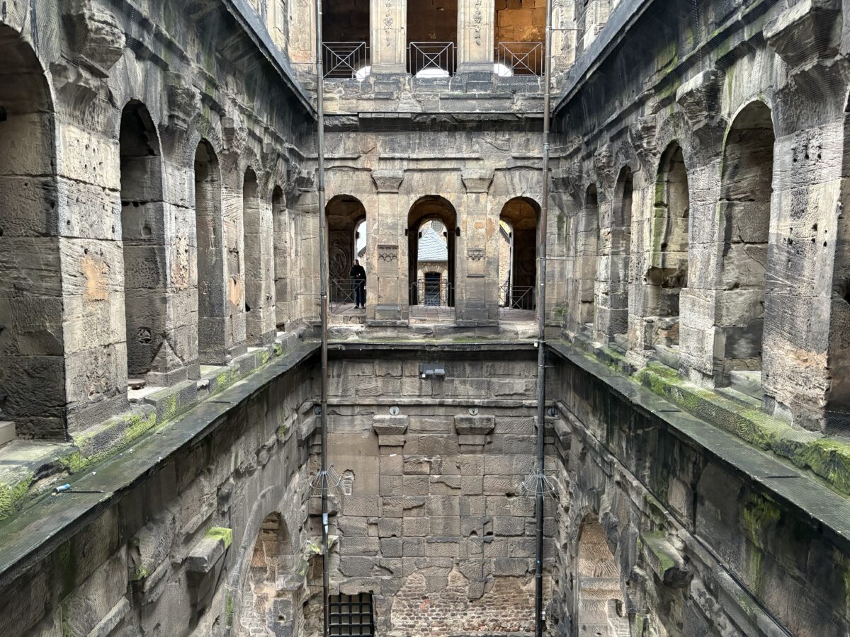 Stone Stronghold: Inside the Walls of Porta Nigra