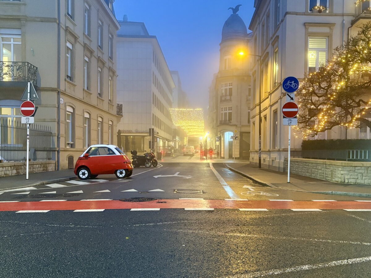 Santa Swaps Sleigh for a Microlino