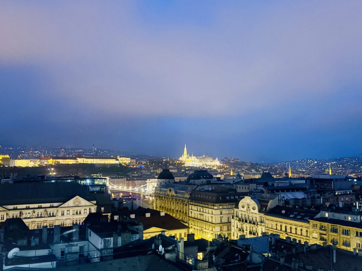 Budapest from above: where history and skyline collide