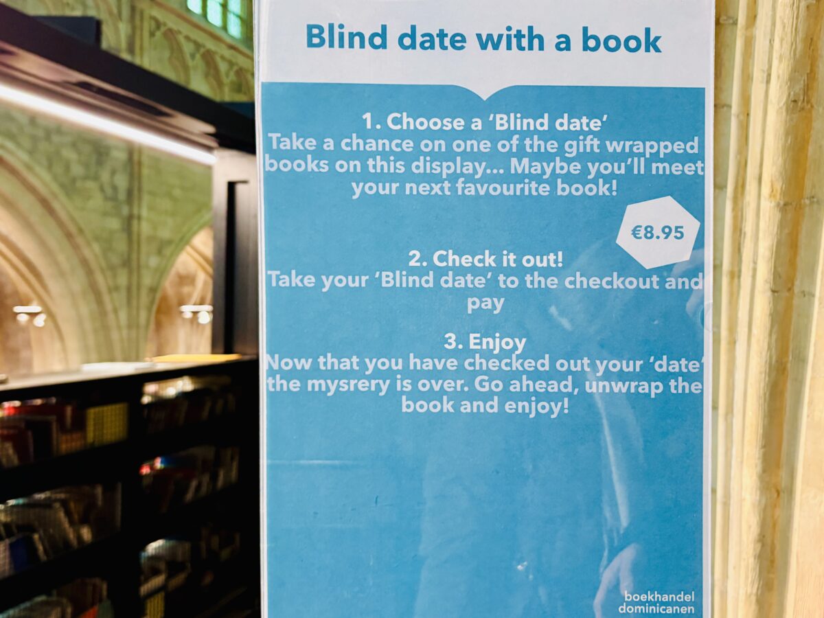 Blind date with a book in Maastricht