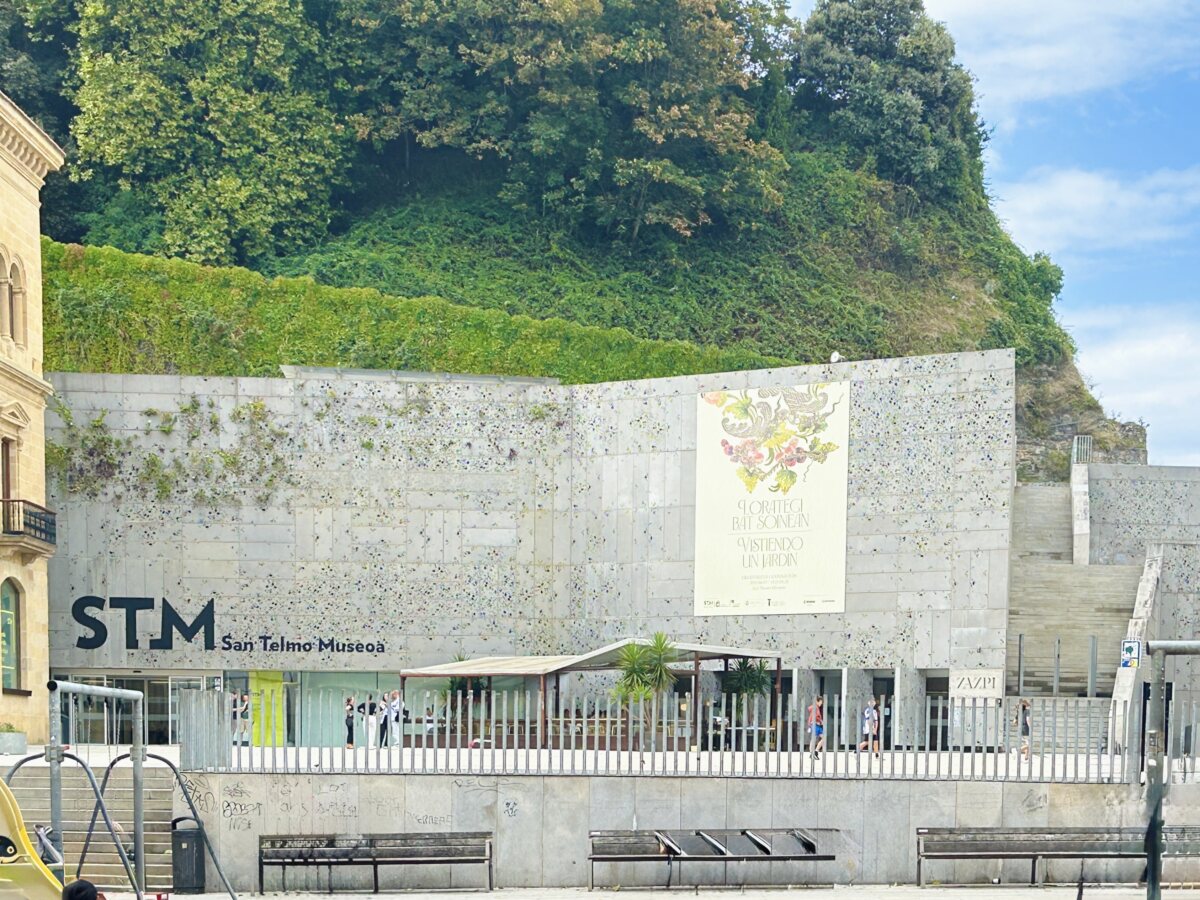 The modern face of San Telmo Museum in San Sebastián