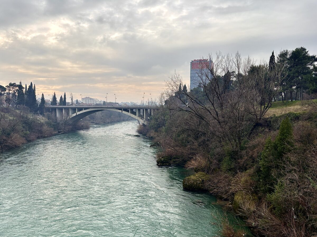 The bridge that carries half of Podgorica and all of its history
