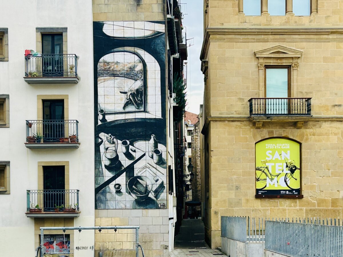 Beste Aldean and the window that opens to another San Sebastián