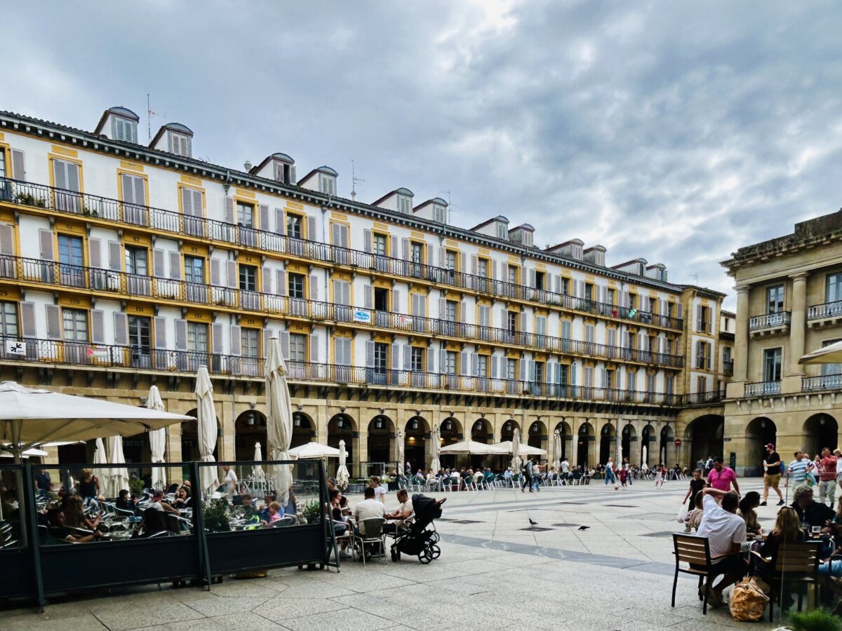Plaza Constitución in San Sebastián and the square that has seen everything