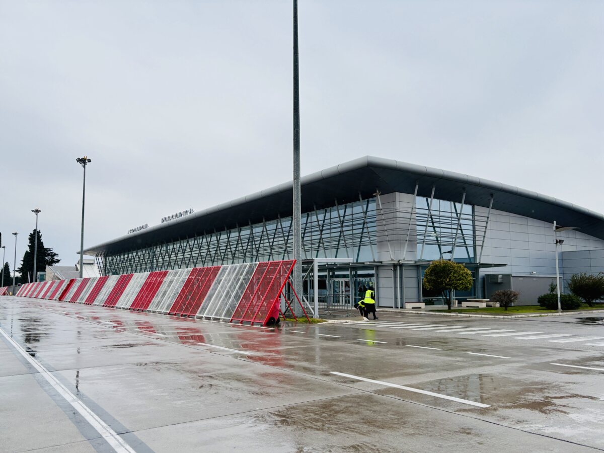 A tiny airport with big ambitions