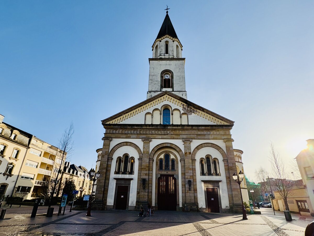 Eglise Saint Sébastien and the quiet symmetry in Ettelbruck