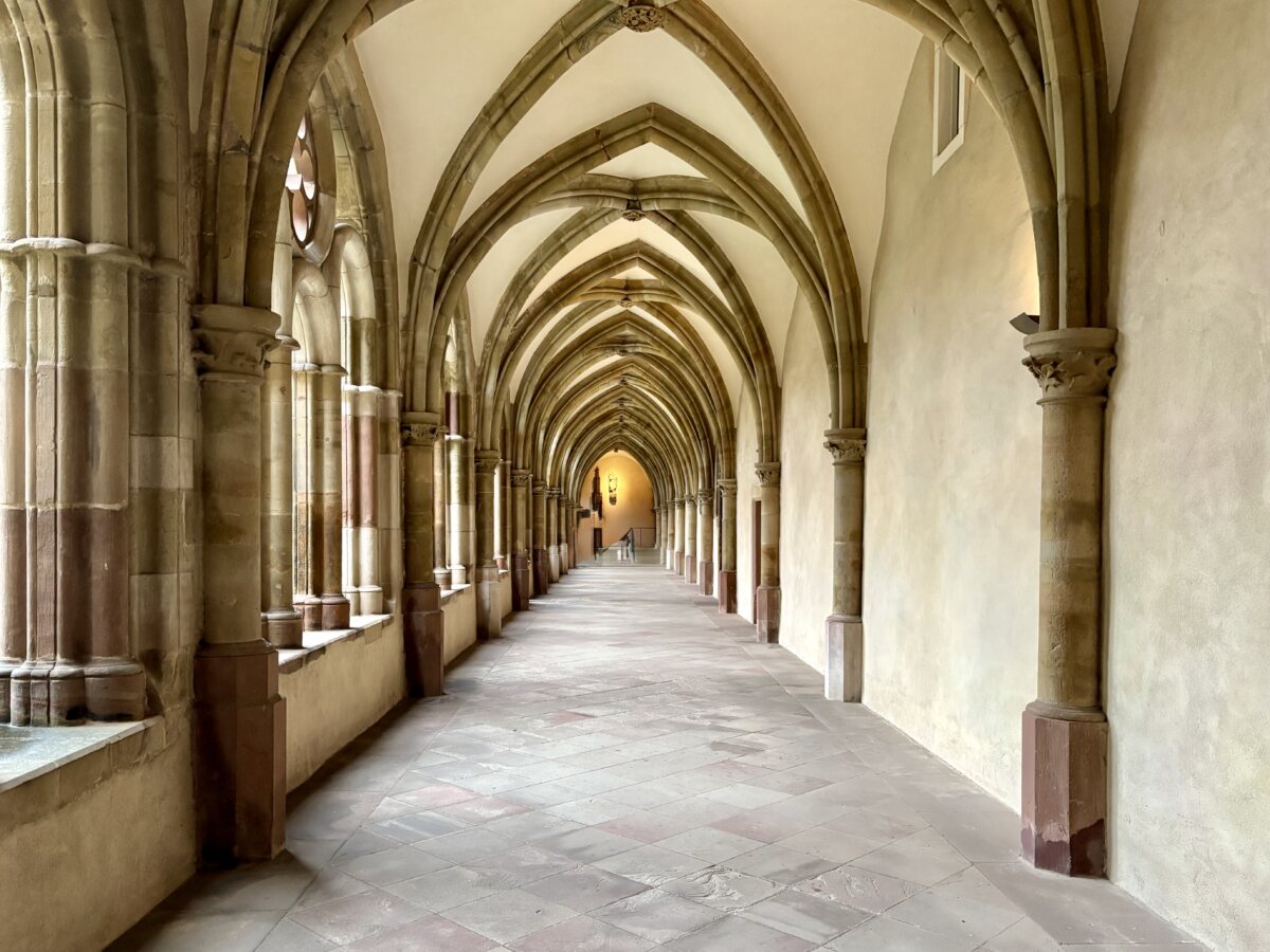 The cloisters of Trier cathedral