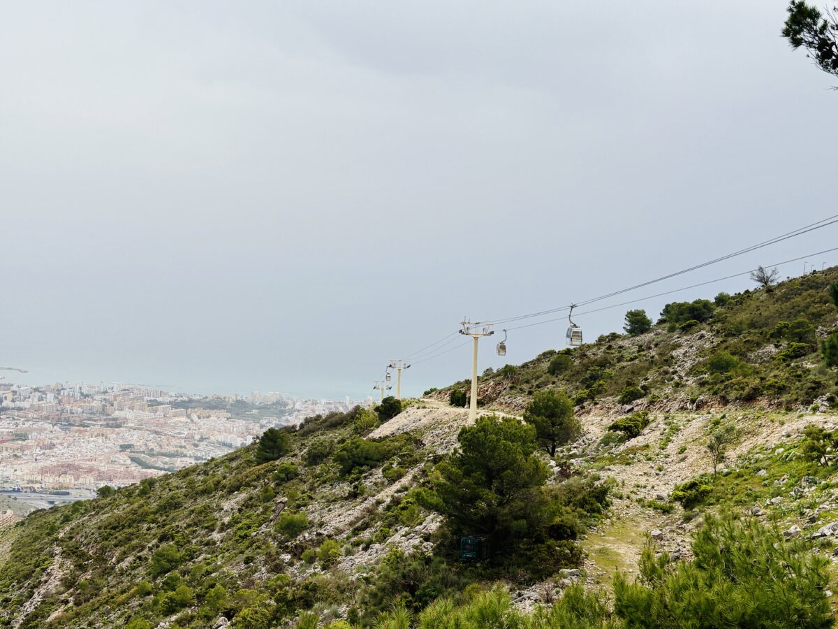 High altitude views and low level puns in Benalmádena