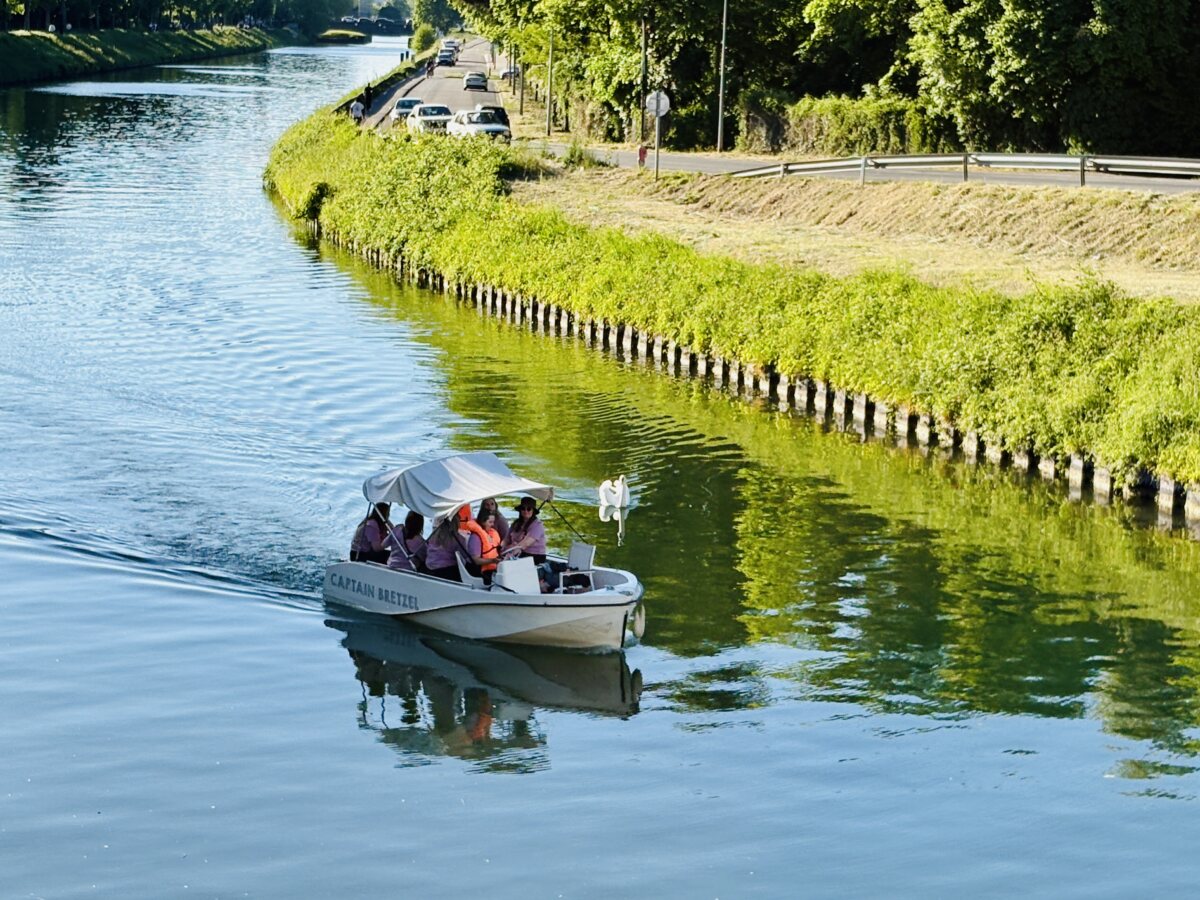 Exploring the calm waterways of Strasbourg