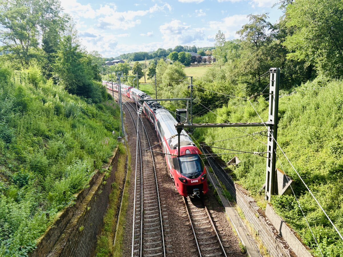 The scenic railway cycling paths of Luxembourg: A smooth ride over passing trains