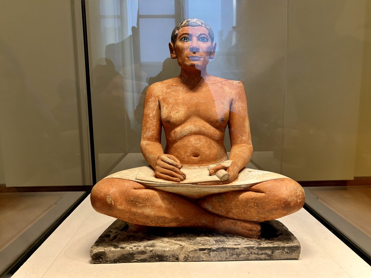 The Seated Scribe of the Louvre: Egypt’s most famous accountant